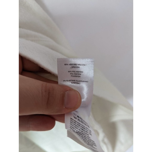 Lucky Brand Womens Longsleeve White Shirt Size S/P - Picture 7 of 7